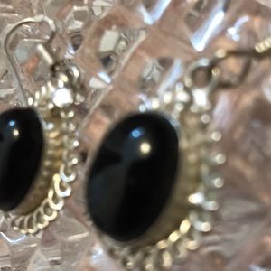 Black amethyst silver